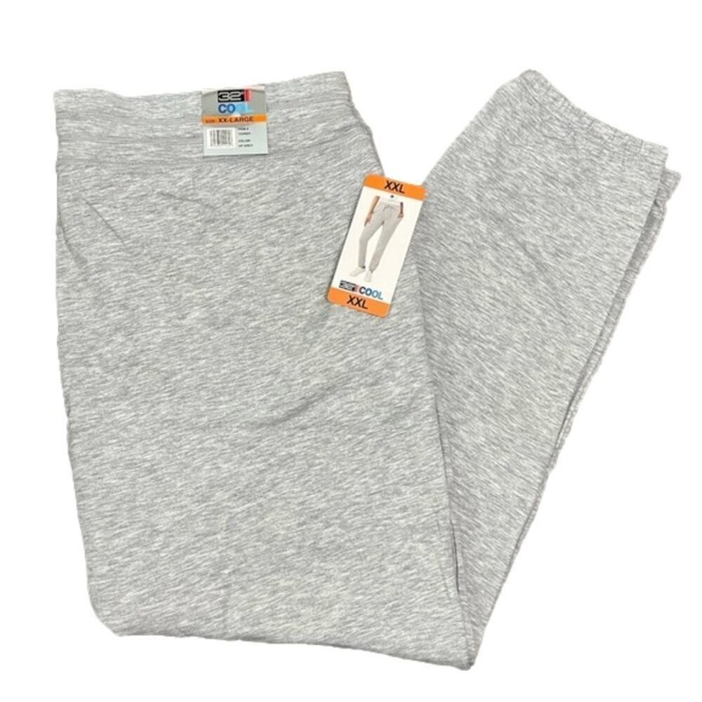 32 Degrees Women's Jogger Sweatpants Soft Stretch Comfort Gray Size XXL NWT